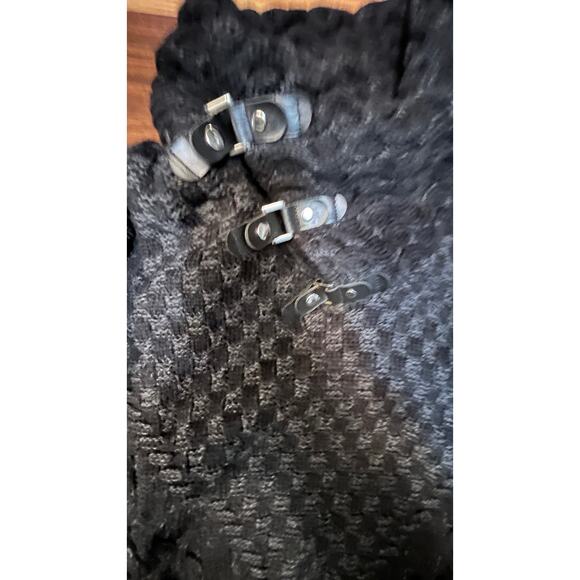 Leif Nelson Slim Fit Cable Knit Pullover Turtle Neck Sweater Mens Sz Small - Picture 3 of 12